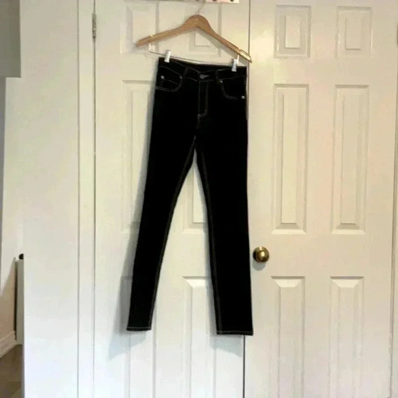 NWOT Cheap Monday  Dark Denim Jeans Size 29/34 - Picture 2 of 5